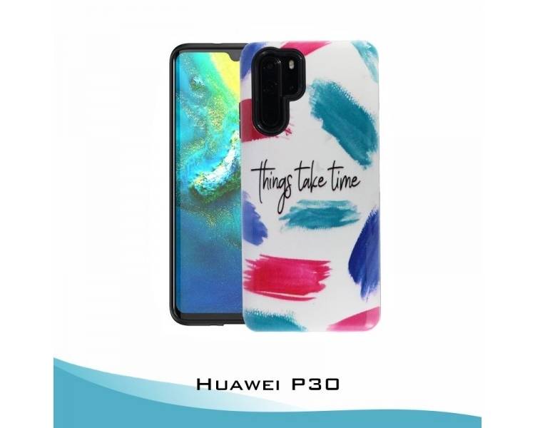 Funda Huawei P30 Gel 2 piezas Things