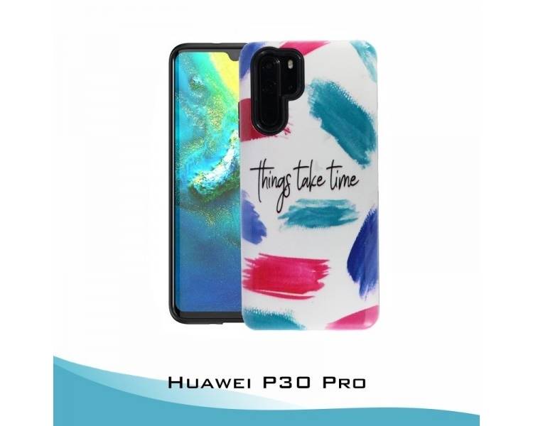 Funda Huawei P30 Pro Gel 2 piezas Things