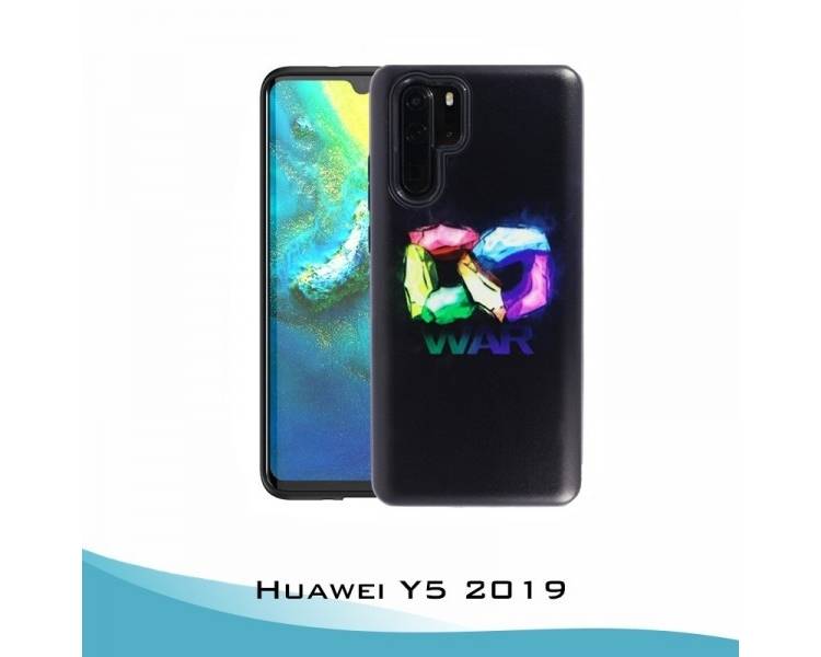Funda Huawei Y5 2019 Gel 2 piezas War