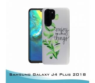 Funda Samsung Galaxy J4 Plus 2018 Gel 2 piezas Enjoy Things