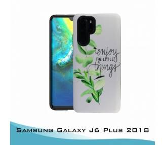 Funda Samsung Galaxy J6 Plus 2018 Gel 2 piezas Enjoy Things