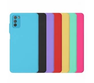 Funda Silicona Suave Xiaomi Pocophone M3 con Cámara 3D - 7 Colores
