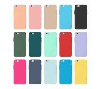 Funda Silicona Suave iPhone 6 Plus disponible en 8 Colores