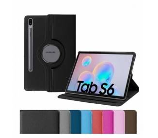 Funda Tablet Rotativa Samsung Tab S6 T860 6 Colores
