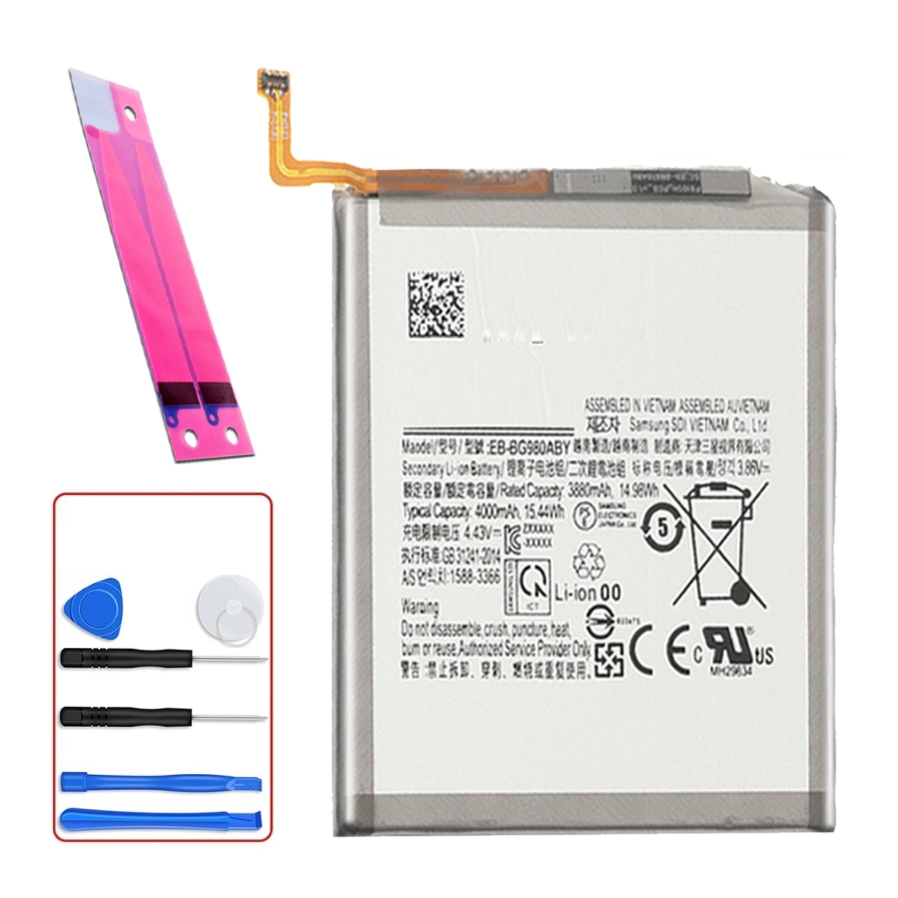 Bateria Interna Para Samsung Galaxy S20, Mpn Original Eb-Bg980ABY