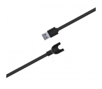 Cable Usb Cargador Para Reloj Inteligente Xiaomi Mi Band 3 Smartwatch Negro