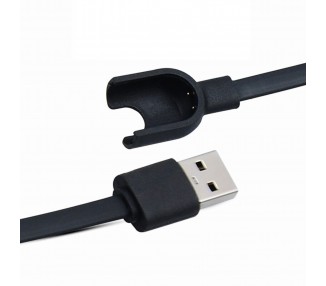 Cable Usb Cargador Para Reloj Inteligente Xiaomi Mi Band 3 Smartwatch Negro