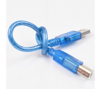Cable USB A Macho , USB B Macho, para impresora y otros dispositivos 30 CM