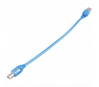 Cable USB A Macho , USB B Macho, para impresora y otros dispositivos 30 CM