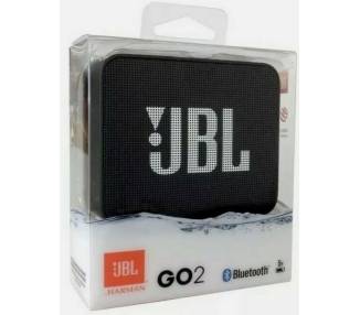 JBL GO 2 , Altavoz Portátil Para Smartphones, Tablets Y Dispositivos Mp3 Negro