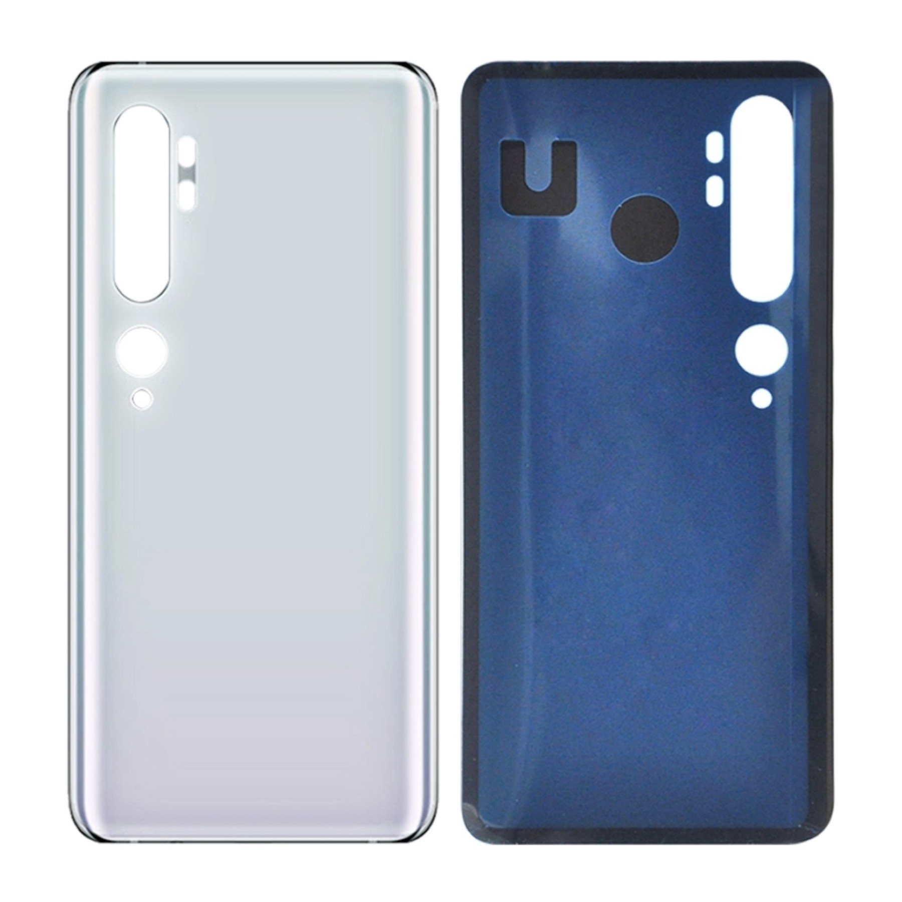 Tapa Trasera Compatible para Xiaomi Mi Note 10 Pro, Blanca