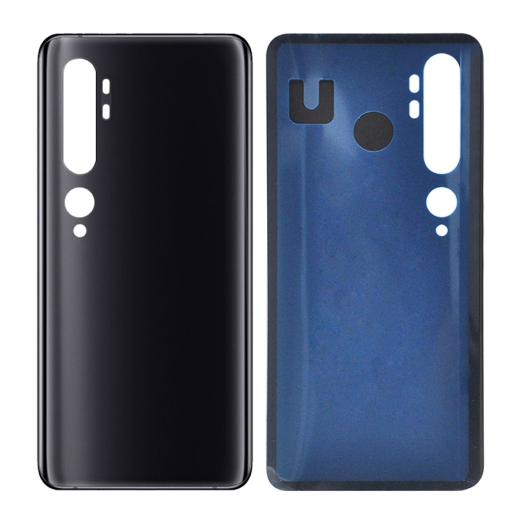 Tapa Trasera Compatible para Xiaomi Mi Note 10 Pro, Negra