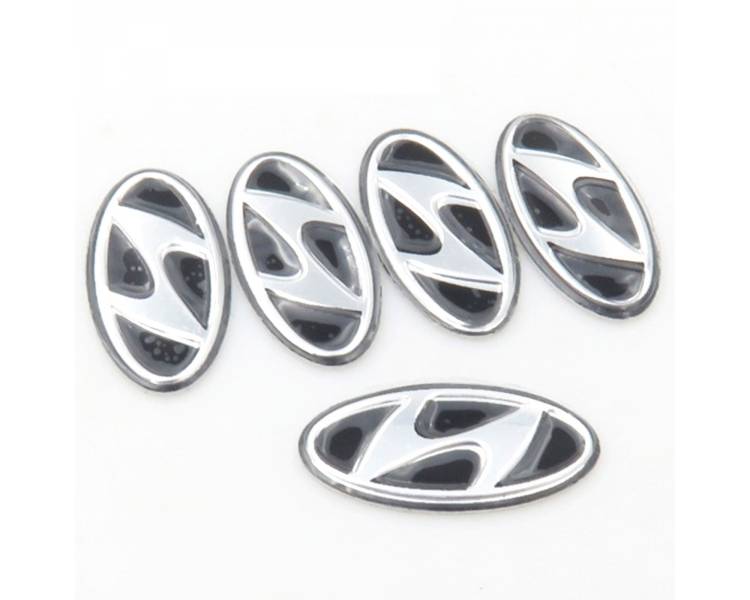 Logo Emblema Pegatina Compatible para la Llave de tu Hyundai