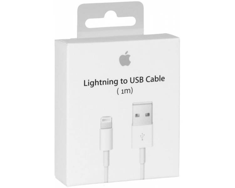 Lightning Cable Usb Para iPhone 5 5C 5S 6 Plus 6S 7 8 Md818Zm/A Original