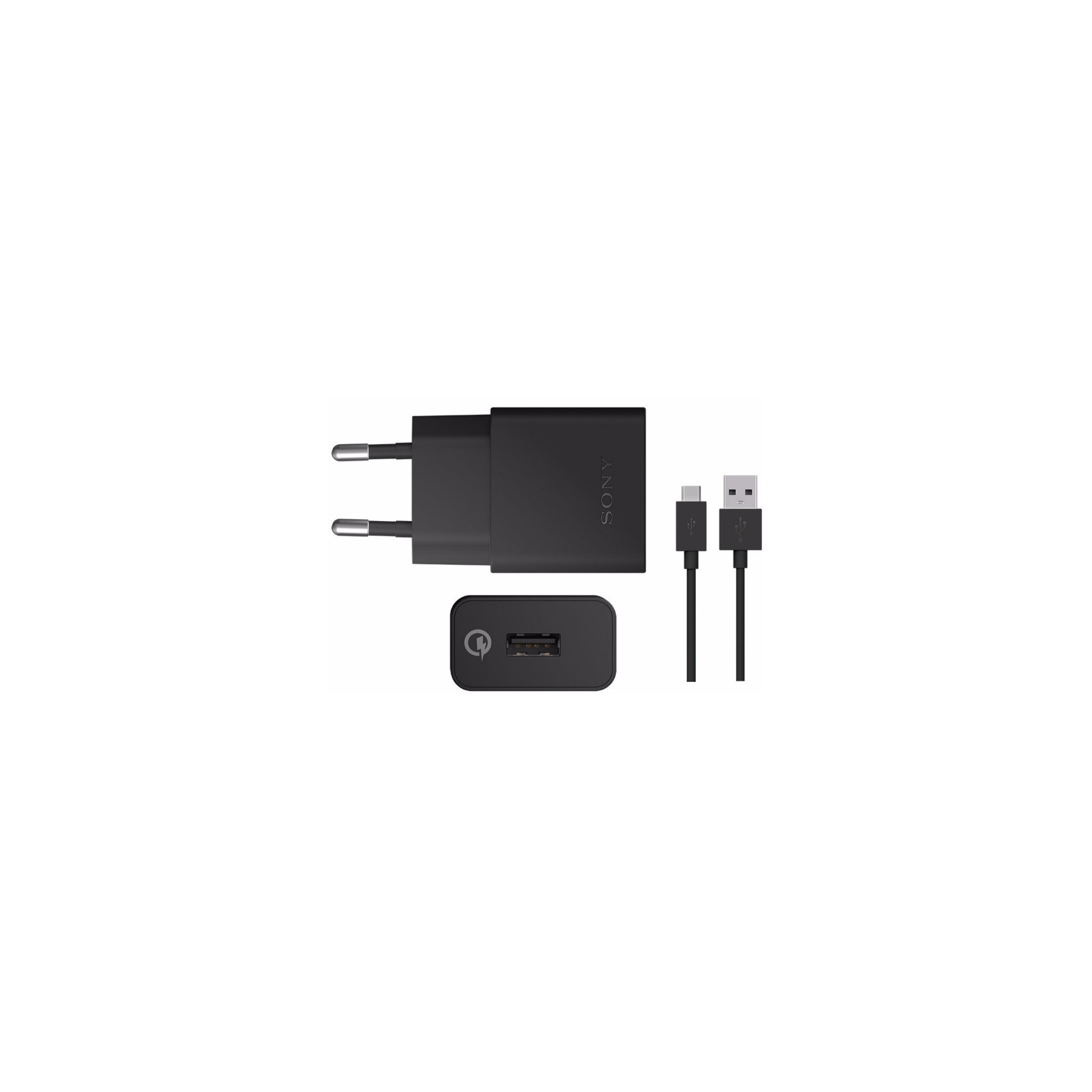 Cargador Sony Original Uch10 Con Cable Usb Quick Charger 5V/9V/12V Carga Rápida