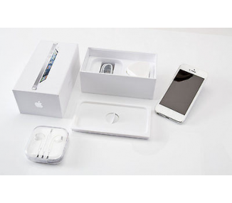 Apple iPhone 5 16GB, Blanco,  Reacondicionado, Grado A+