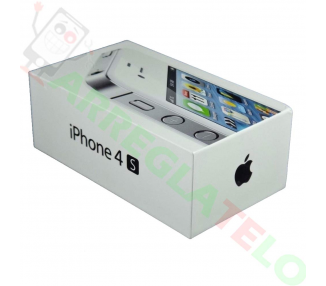 Apple iPhone 4S 16GB, Blanco,  Reacondicionado, Grado A+