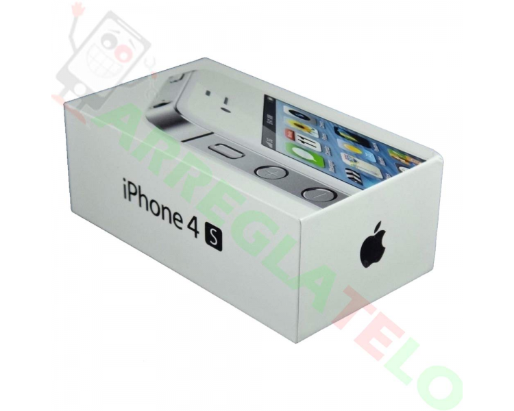 Apple iPhone 4S 16GB, Blanco,  Reacondicionado, Grado A+