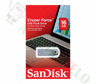 Pendrive SanDisk SDCZ71-016G-B35 USB 2.0 16GB Silver