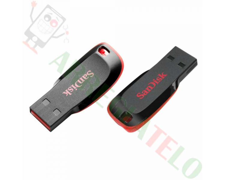 Memoria USB Pen Drive Flash Sandisk Sdcz50-032G-Ffp 2.0 De 32Gb Negro