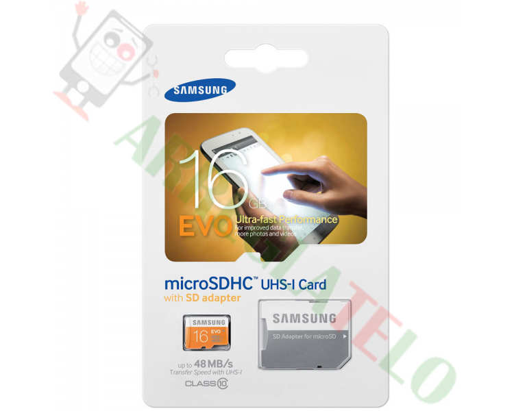 Samsung Evo MB-MP16DA/EU - Micro SDHC 16GB