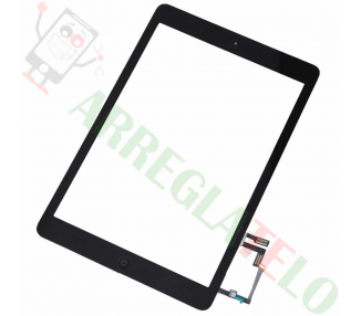 Touch Screen Digitizer Black for iPad Air + Button Home | Color Black