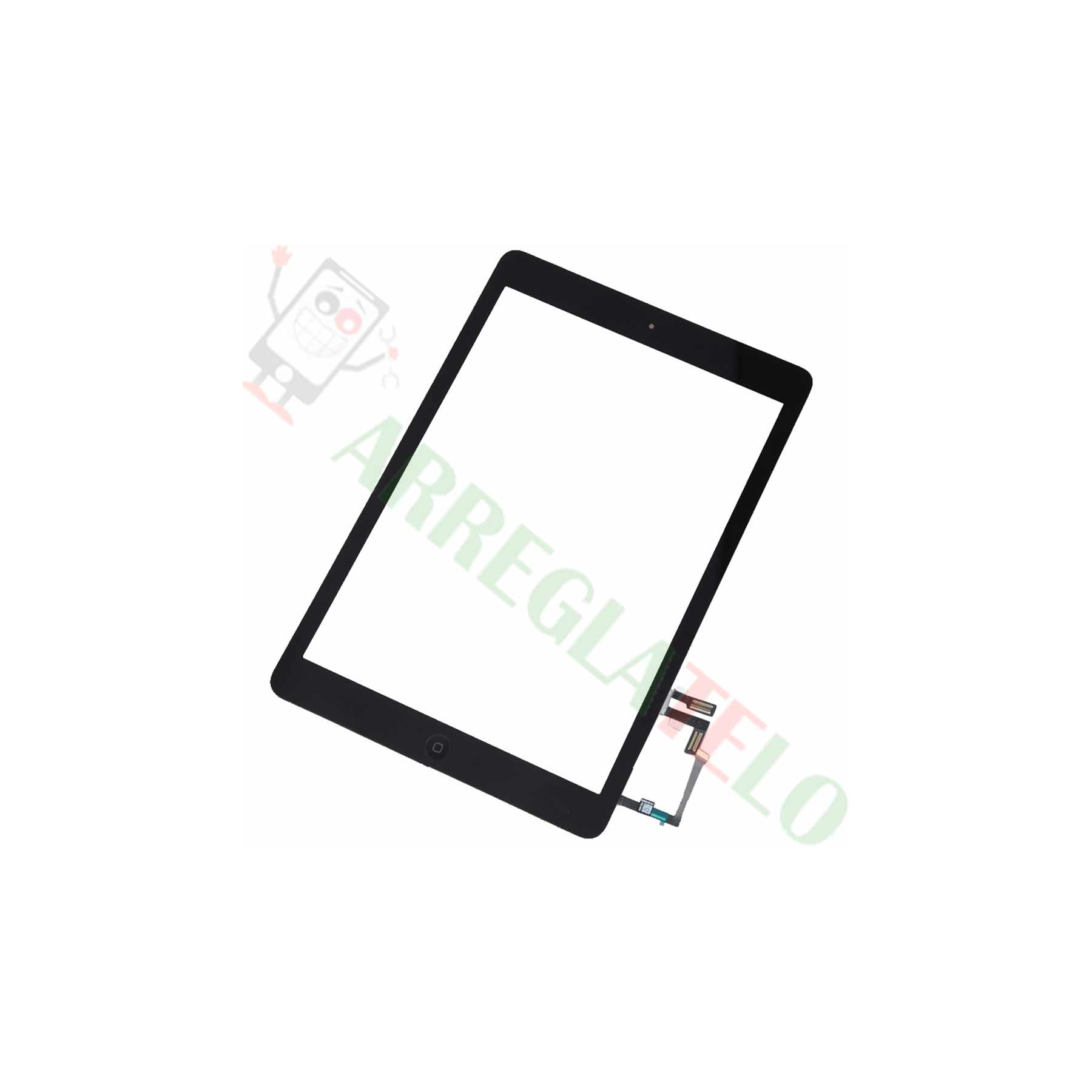 Pantalla Tactil Digitalizador Negro Negra Para Ipad Air + Boton Home Negro