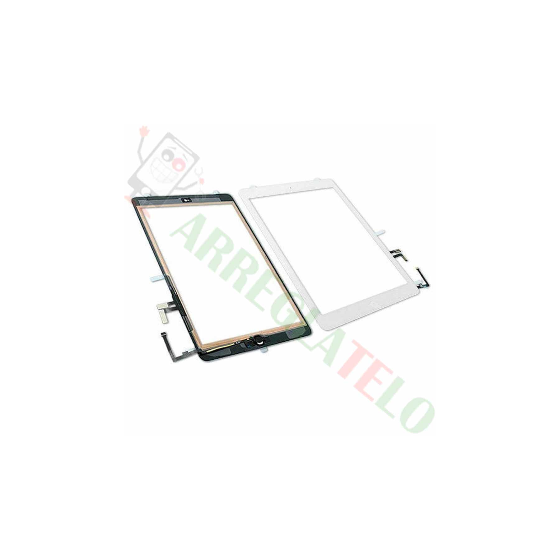 Pantalla Tactil Digitalizador Para Ipad Air + Boton Home Blanco Blanca