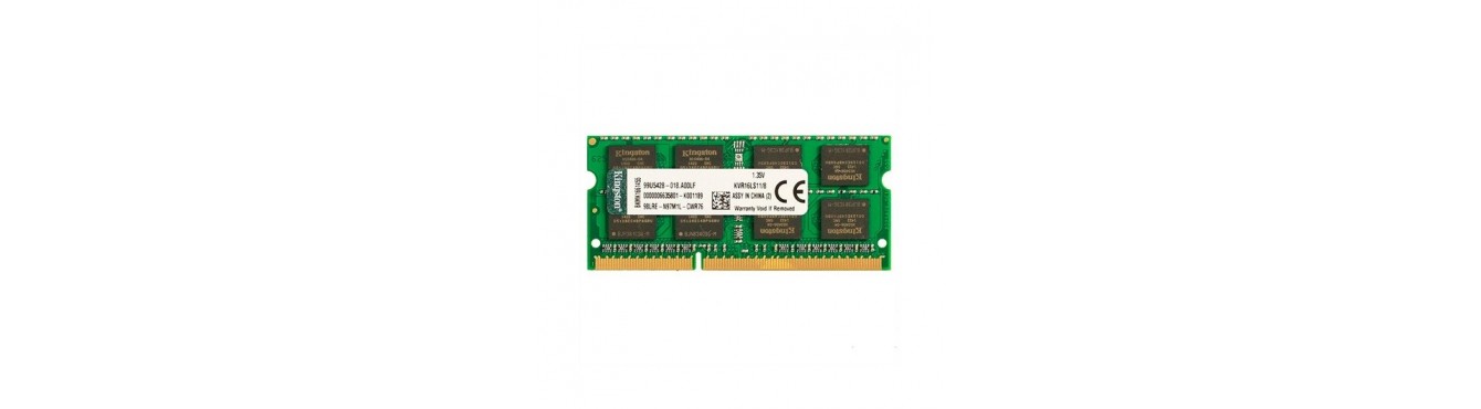Memorias SO-DIMM DDR3 para PCs Integración